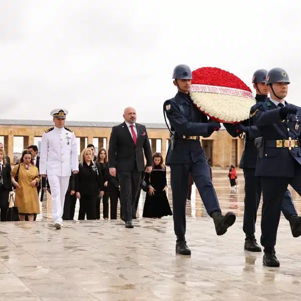 Haldun Pak Anitkabir Ziyaret