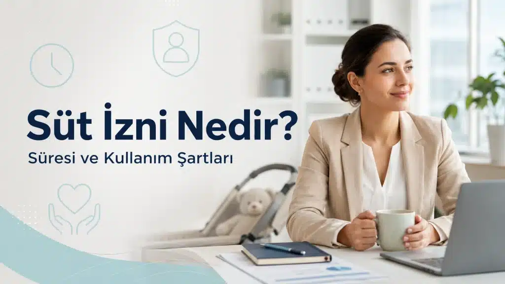 Süt izninin süresi ve kullanım şartlarını temsil eden çalışan anne görseli