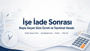 Rasyotek 37 Ise Iade Sonrasi Bosta Gecen Sure Ucreti