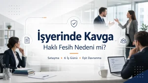 Rasyotek 35 Isyerinde Kavga ve Hakli Fesih